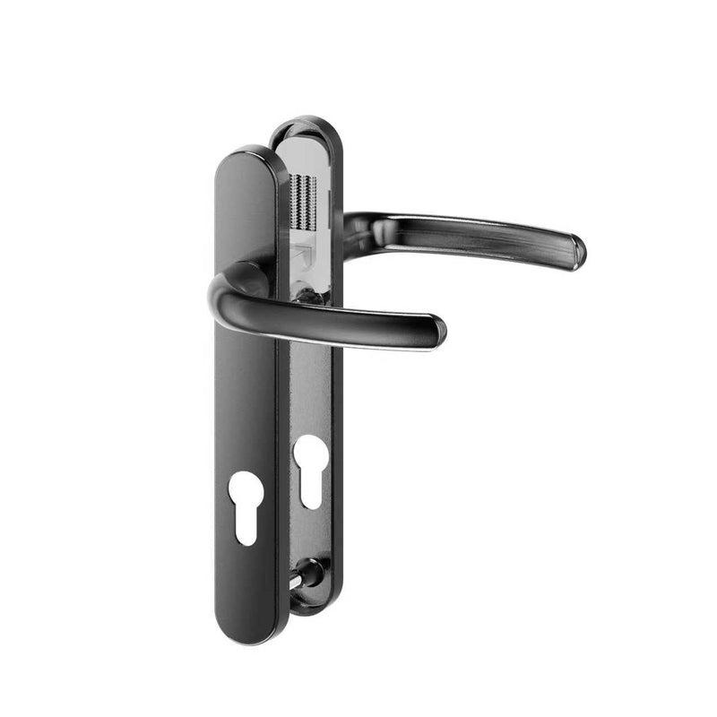uPVC Door Handle 122mm Screw Centres 92PZ Sprung - Super Express