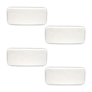 UPVC Cockspur Wedge Kit - 3mm, 4mm, 5mmm & 6mm Wedges included - White - Branded