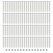 UPVC Zinc Screws to BS7412 - Carbon Steel Self Tapping Thread Drill Point