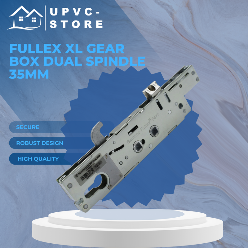 GENUINE FULLEX XL UPVC DOOR LOCK CENTRE CASE DOUBLE SPINDLE 35MM