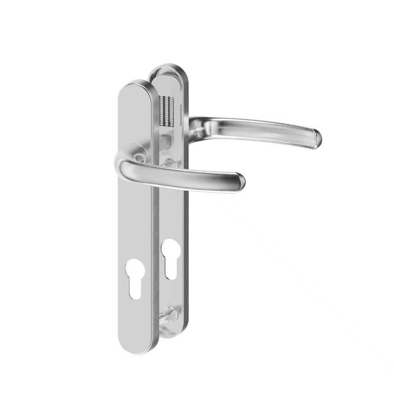 uPVC Door Handle 122mm Screw Centres 92PZ Sprung - Super Express