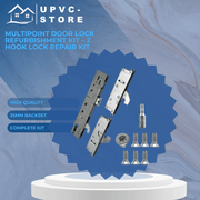 Multipoint Door Lock Refurbishment Kit – 2 Hook Lock Repair Kit – 35mm Backset – Multipoint Lock Repair Set