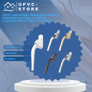 uPVC Universal Window Handle Cranked Double Glazing Locking Espag Replacement