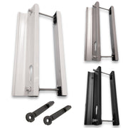 Mila Fearless UPVC Inline Sliding Patio Door Handle 197mm Screw Centres Pair