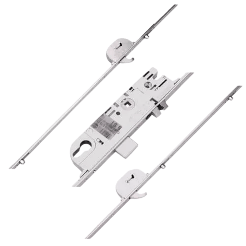 Maco C-TS Multipoint Door Lock – Split Spindle with Latch, Deadbolt, 4 Rollers & 2 Hooks