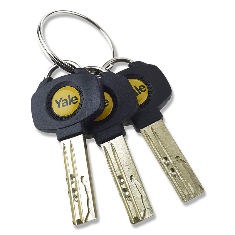 YALE Platinum Thumb Turn Cylinder Lock Anti Snap Bump High uPVC Door Euro Barrel - UPVCSTORE