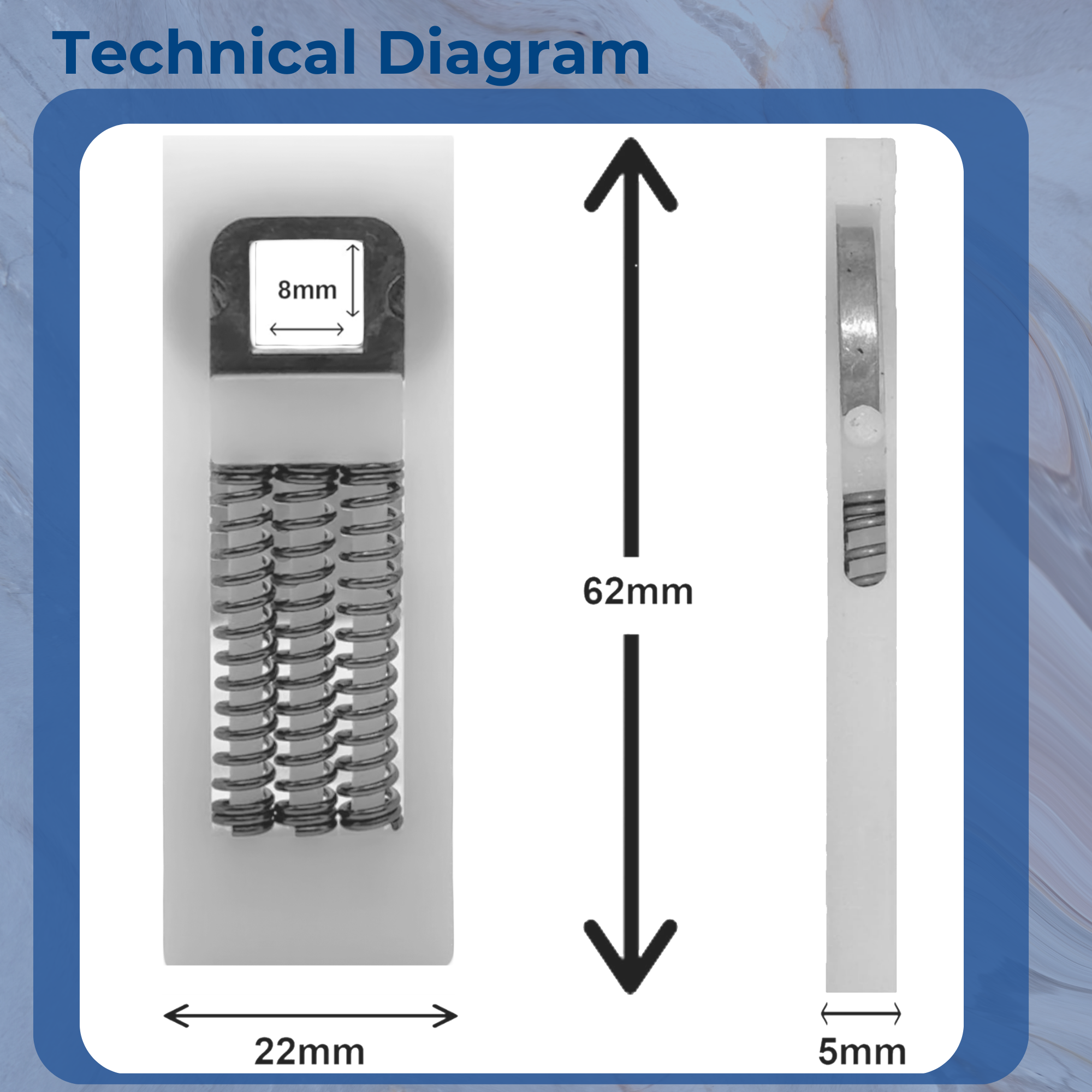uPVC Replacement Door Handle Springs Cassette Pair - Stop Sagging Hand ...