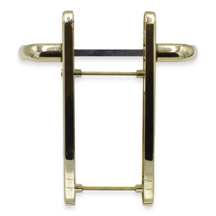 UPVC Door Handle Fab & Fix Gold 92PZ Sprung Double Glazing Pair Set Patio PVC