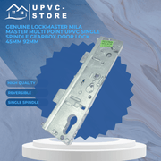 Genuine Lockmaster Mila Master Multi Point Upvc Single Spindle Gearbox Door Lock 45mm 92mm