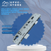 100% Genuine Mila Upvc Door Lock 35mm Backset Gearbox Coldseal Upvc Twin Dual Spindle
