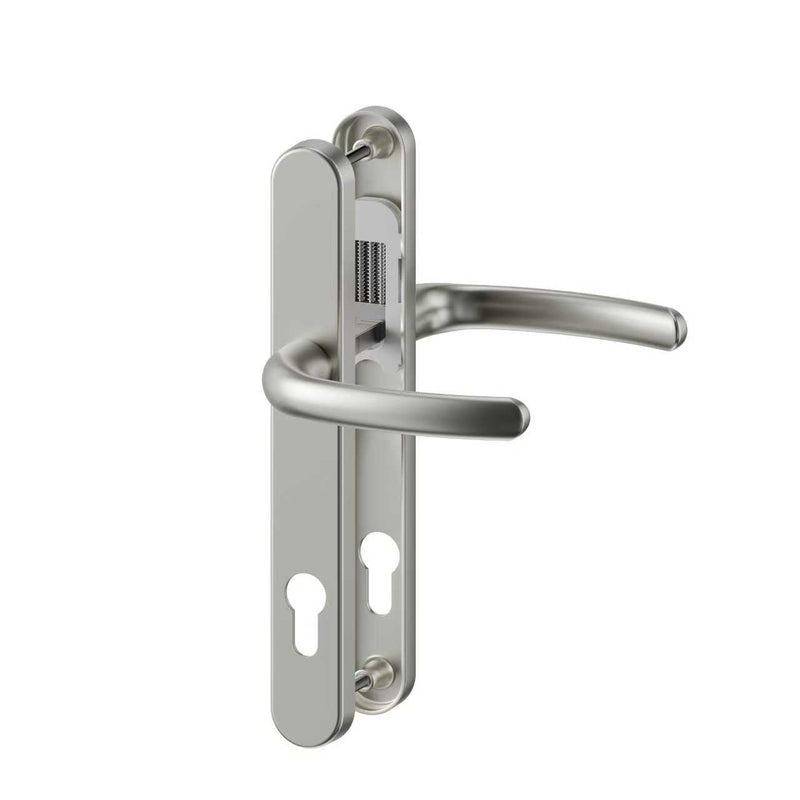 uPVC Door Handle 215mm Screw Centres 92PZ Sprung - Super Express