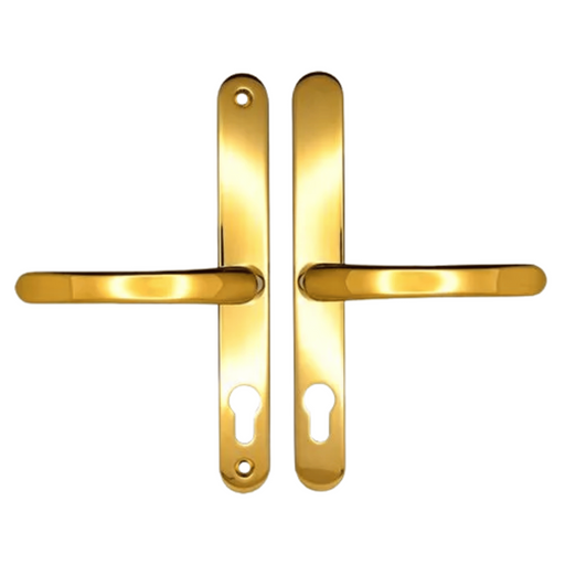 UPVC Lever Lever uPVC Door Handles – 68mm PZ, Sprung with 215mm Screw Fixing Centres for Multipoint Locks