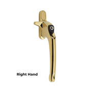 Maxim Cockspur Locking Window Handle – Right and Left-Handed for uPVC, Timber & Aluminium Windows