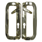 Mila Trinity Sliding Patio Door Handle Set 92mm PZ 109mm Screw Centres