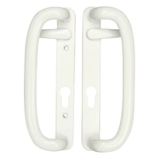 Mila Trinity Sliding Patio Door Handle Set 92mm PZ 109mm Screw Centres