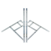 Securistyle Defender 24" Restricted Top Hung Stainless Steel Hinge Pair - 13mm-615mm