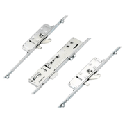 Lockmaster Multipoint Door Lock – 2 Hooks, 2 Anti-Lift Pins, 4 Rollers, Latch & Deadbolt – Lift Lever or Double Spindle Operation (621mm Top Hook to Spindle Distance)