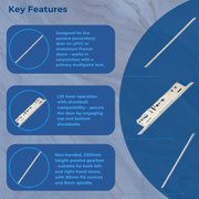 Lockmaster Passive Door Lock – Lift Lever Operation & Shootbolt Compatible