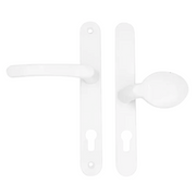 UPVC Multipoint Door Handles – Sprung Lever/Moveable Pad, 92mm/62mm PZ, 212mm Screw Centres