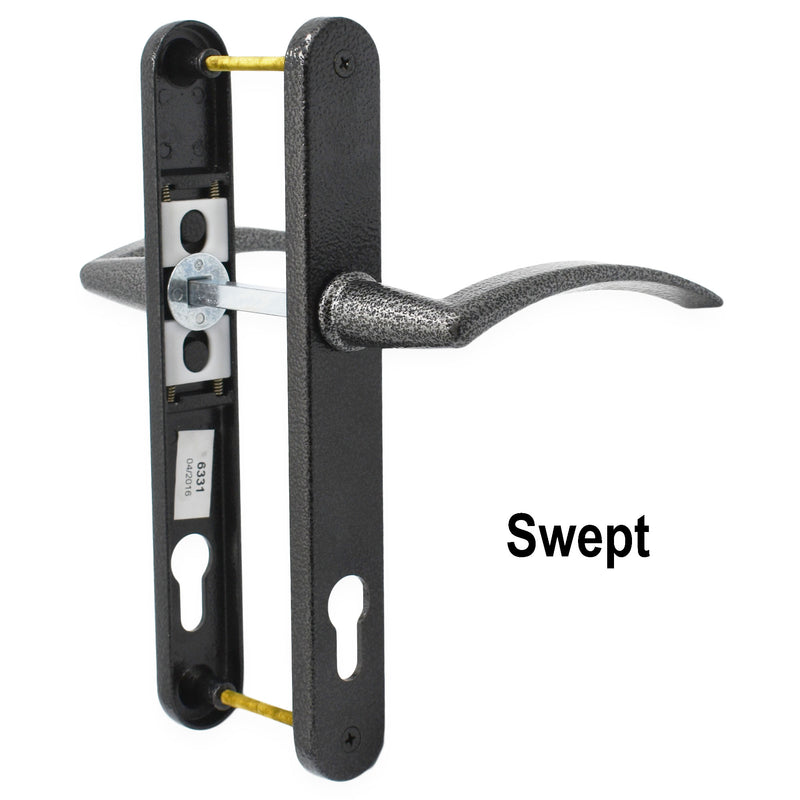 UPVC Door Handle Mila Prostyle 92mm 92PZ 210mm Fixings Double Glazing Pair 240