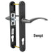 UPVC Door Handle Mila Prostyle 92mm 92PZ 210mm Fixings Double Glazing Pair 240