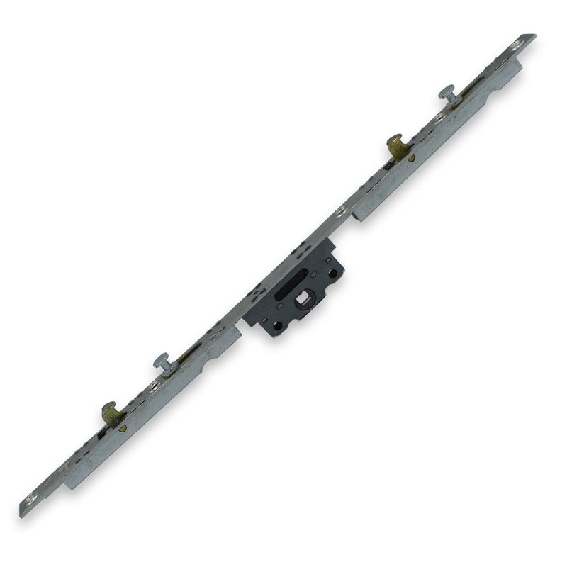 SI Aubi Inline Espag UPVC PVC Window Lock Gearbox Mechanism Flat Rail Bar Rod-1