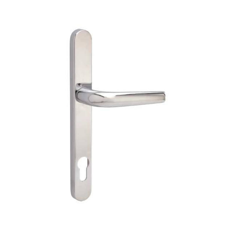 Mila Hero 212mm Screws Sprung Door Handle Inline Lever Pad Offset UPVC Patio