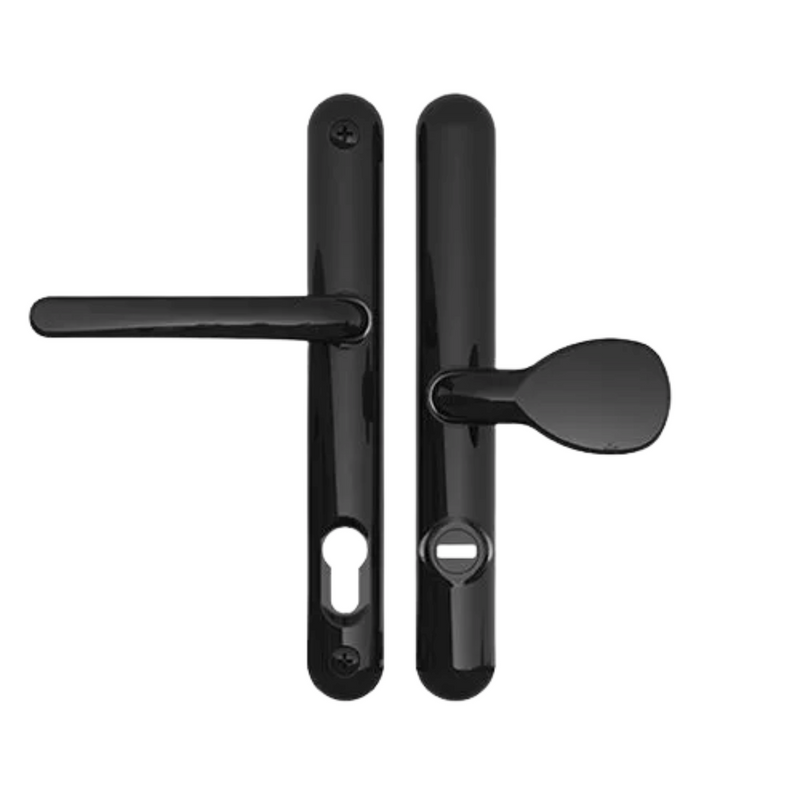 UPVC Ultion 2-Star TS007 Lever Pad Door Handles – 92/62mm PZ, Sprung, 211mm Screw Centres – Secure Multipoint Locking