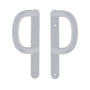 Pembroke Sliding Patio Door Dummy Handle for uPVC, Timber & Aluminium Doors Reversible D shaped