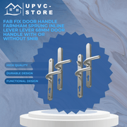 Fab Fix Door Handle Farnham Sprung Inline Lever Lever 68mm Door Handle Snib