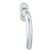 HOPPE TOKYO Aluminium Non Lockable Tilt and Turn Window Handle - 38mm spindle - F1 Anodised Silver Finish