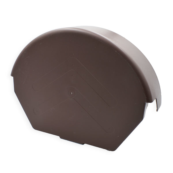 Easy Trim Universal Dry Verge System for Gable / Apex Roof Tile Plastic End Cap