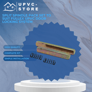 Split Spindle Pack Set To Suit Fullex uPVC Door Locking System