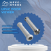 High-Security uPVC Door Viewer – Wide Angle Peephole 