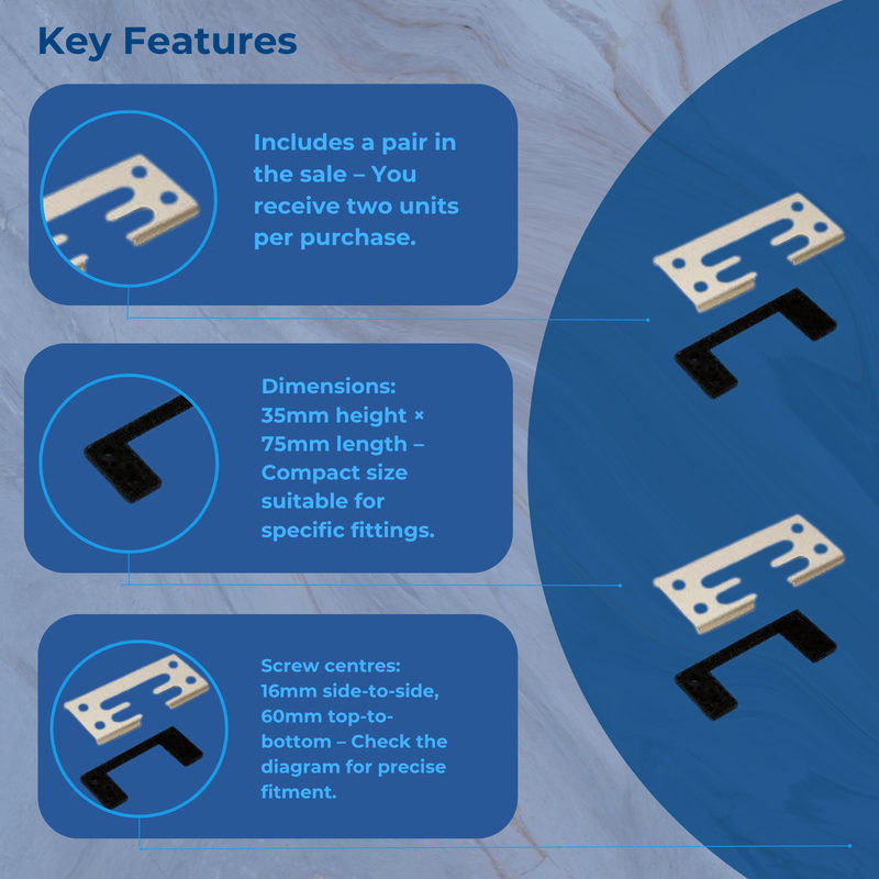 Universal Espag Keep Lock for Upvc Windows. Packers Included