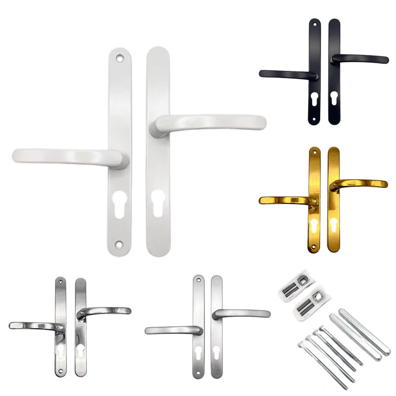 Pvc Offset Handle Offset Lever Lever uPVC Multipoint Door Handles – 48/87mm PZ Centres ...