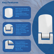 UPVC High Security Door Hinge