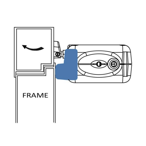 Highline ACK4 Chain Actuator Mounting Brackets – Window Control Fixing Brackets