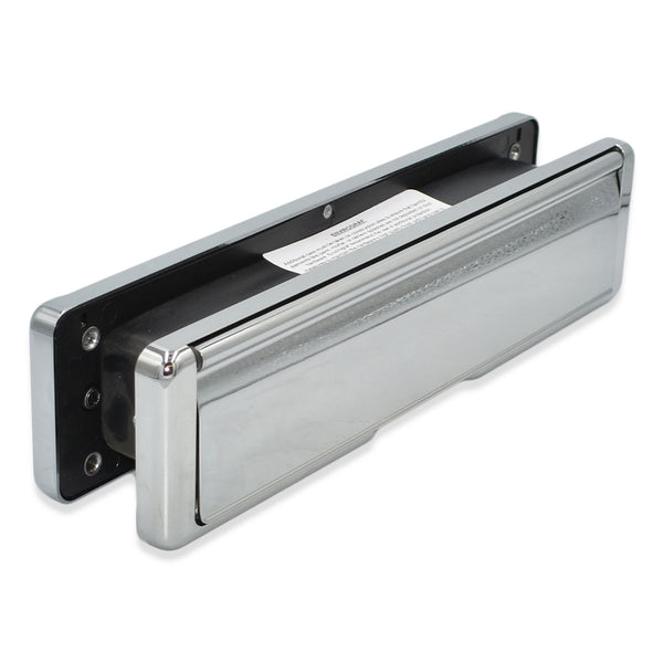 Premium 12" Inch Letter Box Plate Set UPVC Double Glazing Wooden Door Welseal Envirograf