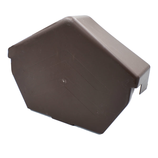 Easy Trim Universal Dry Verge System for Gable / Apex Roof Tile Plastic End Cap
