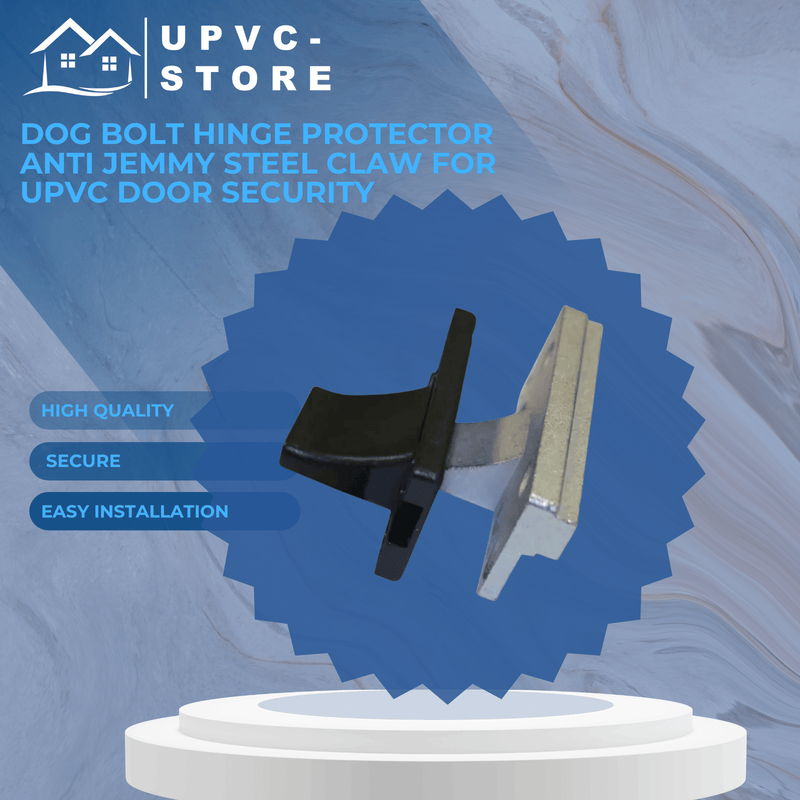 Dog Bolt Hinge Protector Anti Jemmy Steel Claw For Upvc Door Security