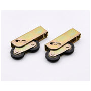 Inline Patio Door Bogie Roller Wheels - Monarch Schlegel Match - Nylon Wheels (Pair)