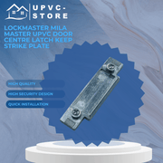 Lockmaster Mila Master Upvc Door Centre Latch Keep Strike Plate