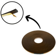 uPVC Double-Sided Glazing Foam Security Tape – Black & White | High-Strength Window Seal