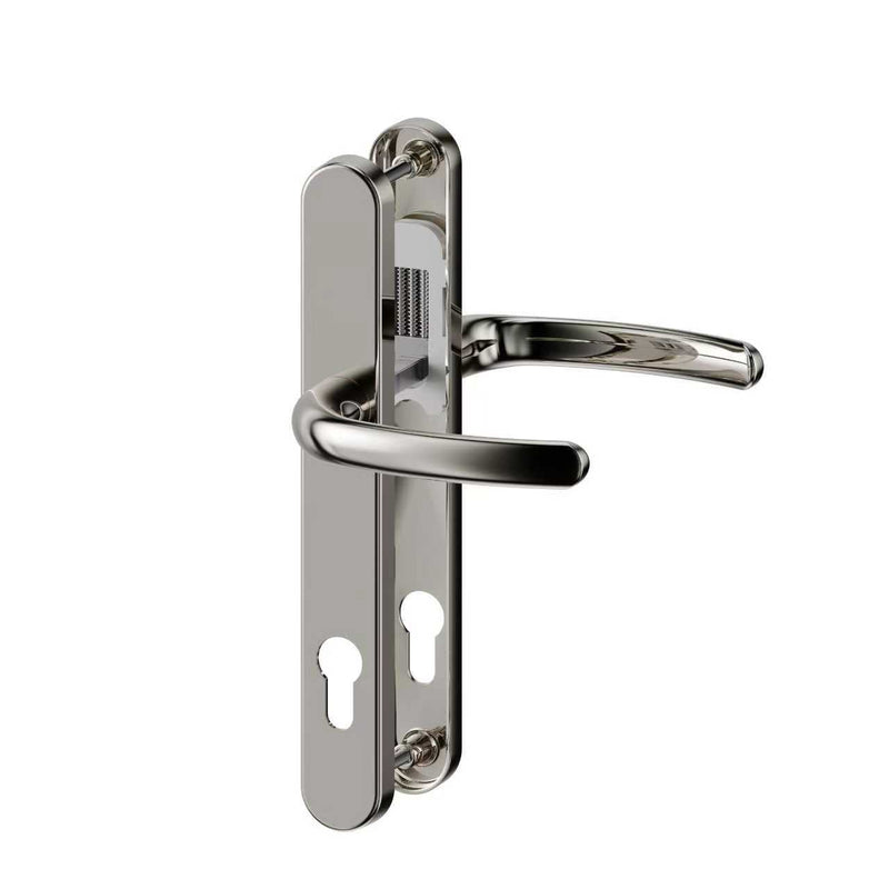 uPVC Door Handle 215mm Screw Centres 92PZ Sprung - Super Express