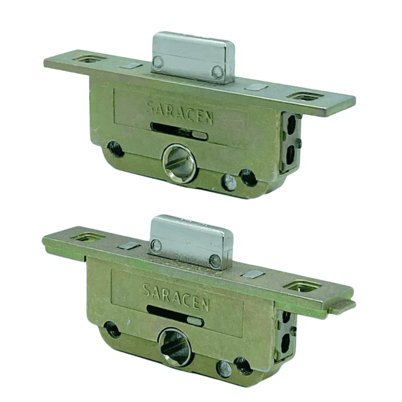 Saracen Window Lock Shoot bolt Deadlock Gearbox Twist Fit UPVC Window Lock 20mm 22mm