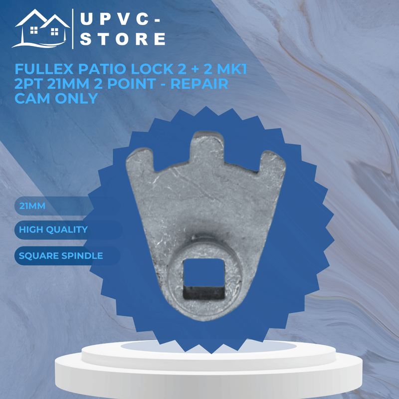 Fullex Patio Lock 2 + 2 MK1 2PT 21mm 2 Point - Repair Cam Only