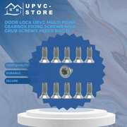 Door Lock UPVC Multi Point Gearbox Fixing Screws M4.0 Grub Screws Mixed Bag 10
