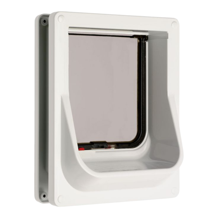 Pet Mate Electromagnetic Cat Flap Door White 254 W