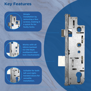 GU Old Style 45mm Backset Multipoint Door Lock Gearbox Replacement Centre Case